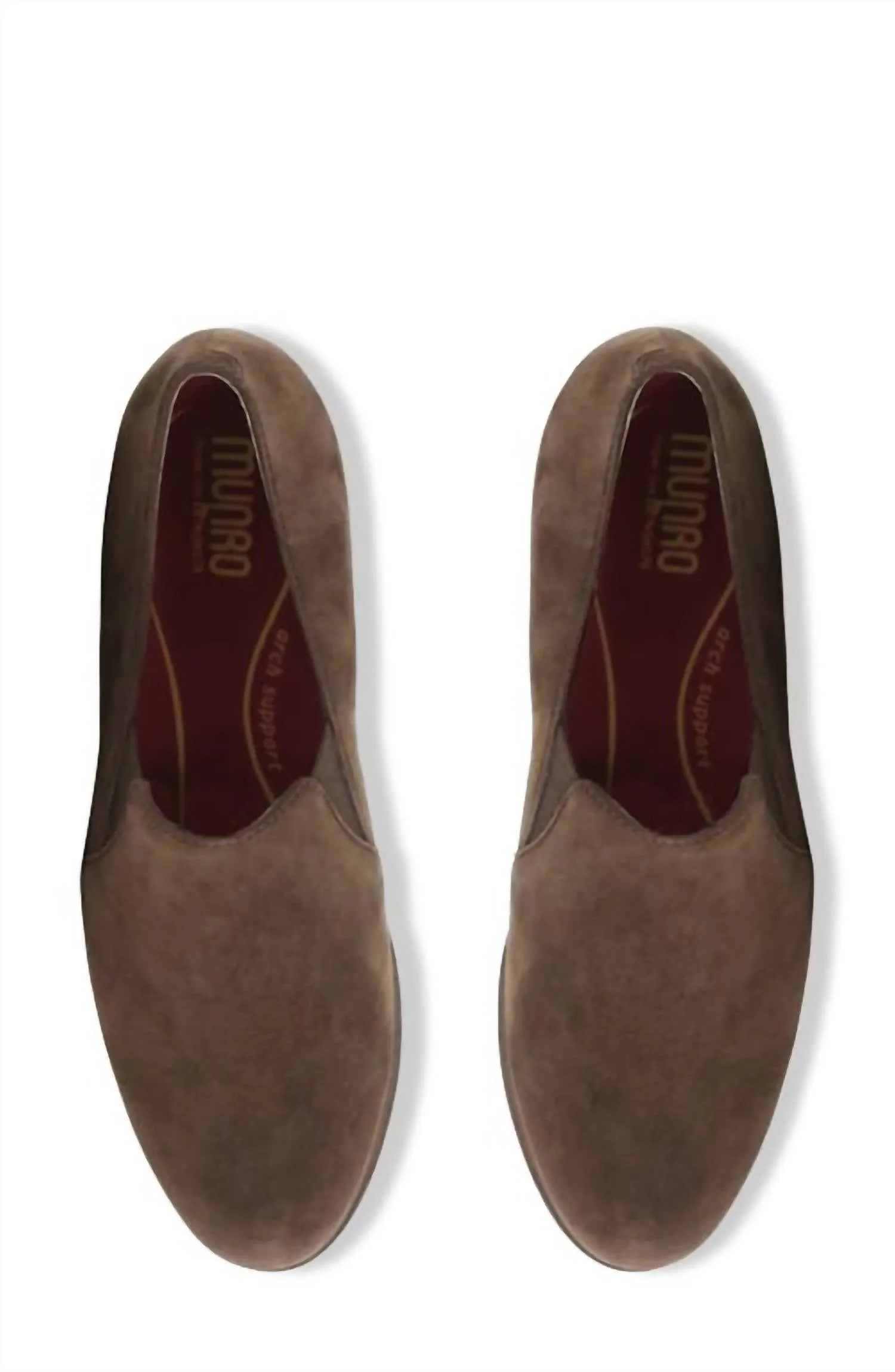 Women's Kam Loafer In Brown Suede