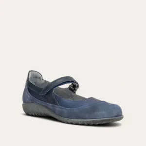 Women's Kirei Mary Jane Shoes - Medium In Polar Sea/midnight Blue