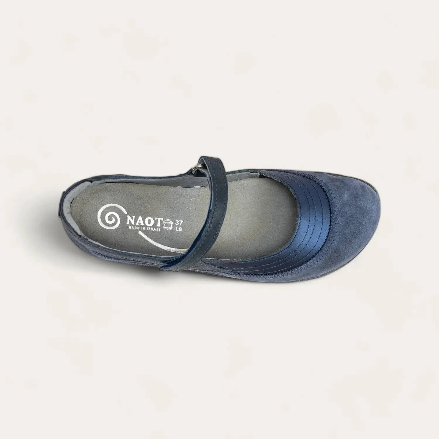 Women's Kirei Mary Jane Shoes - Medium In Polar Sea/midnight Blue