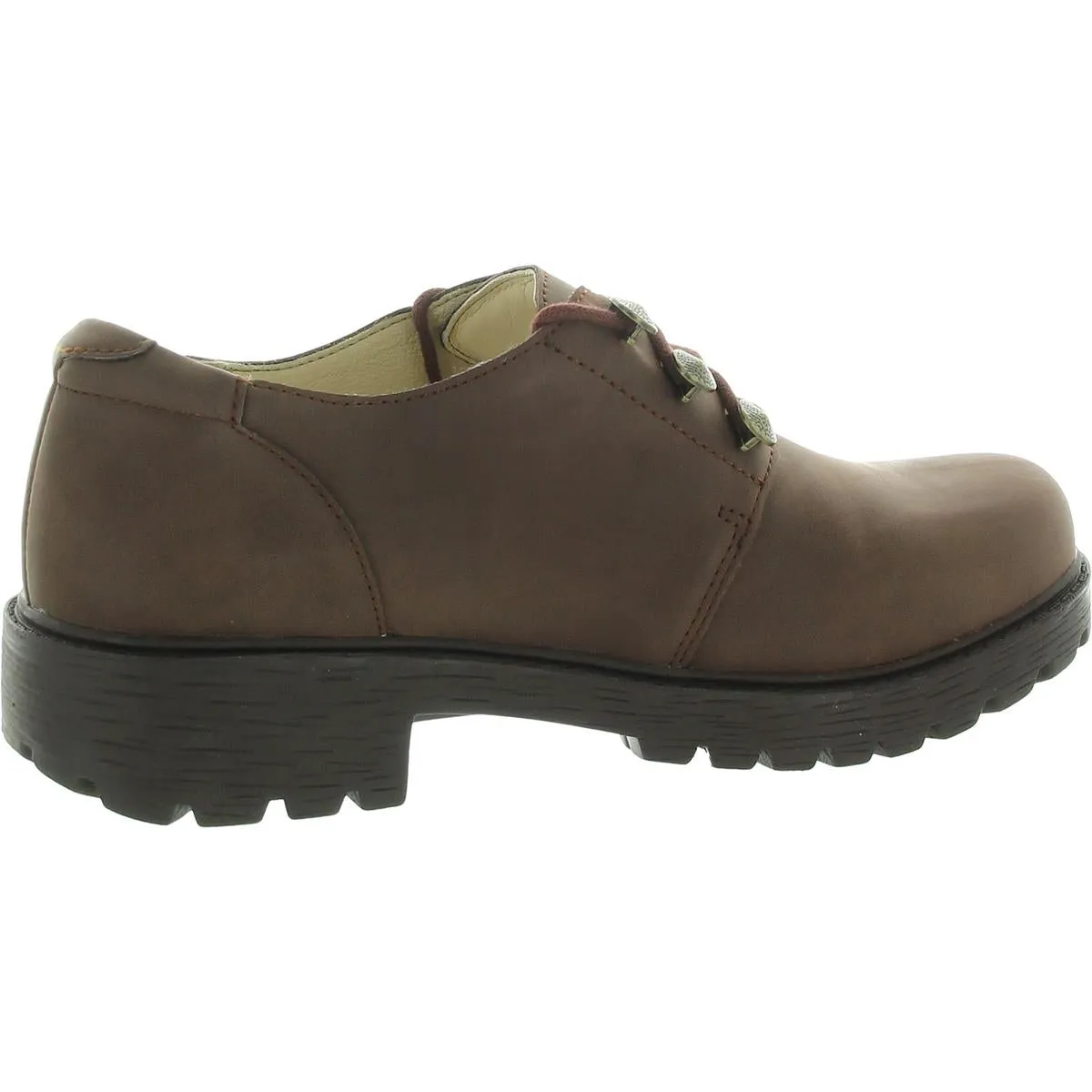 Womens Lace-Up Man Made Oxfords