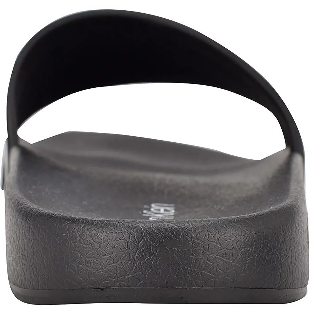 Womens Laceless Rubber Slide Sandals