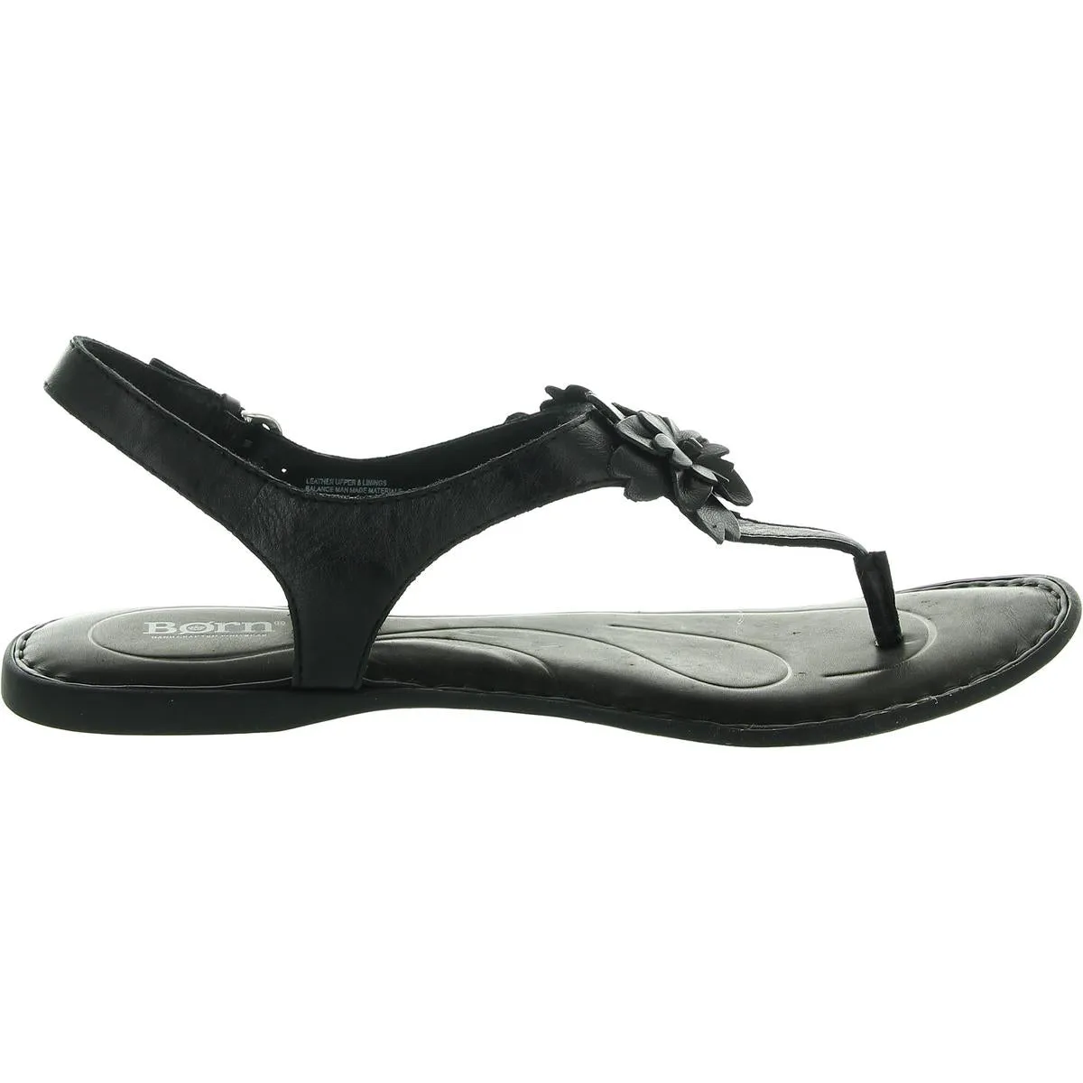 Womens Leather Flatform Sandals