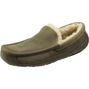 Womens Lined Leather Moccasins