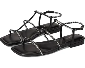 Women's Maze Flat Sandal In Black