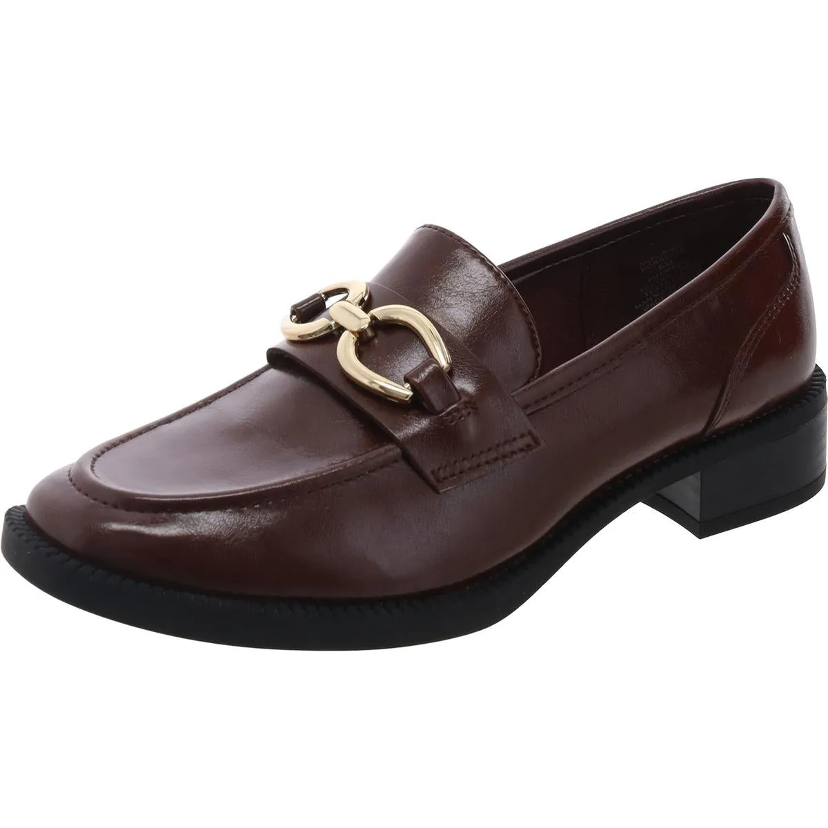 Womens Metallic Man Made Loafers