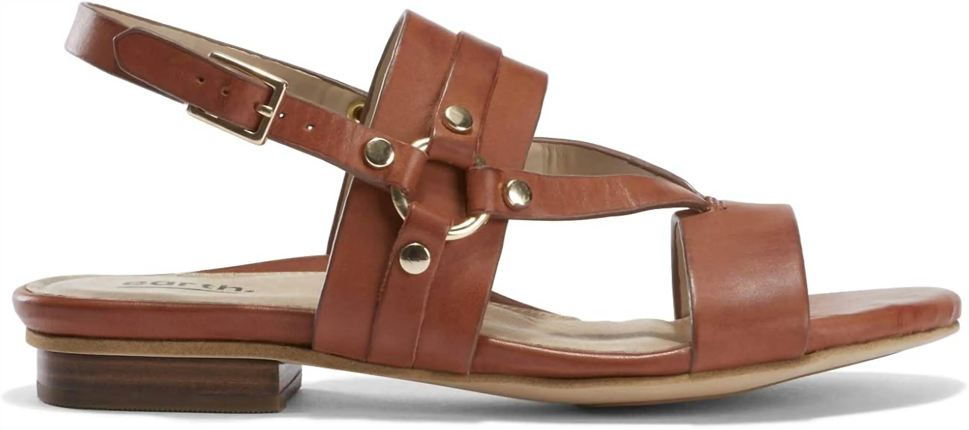 Women's Mykonos Delos Sling Back Sandal In Burnt Brick
