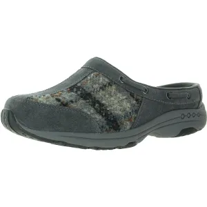 Womens Padded Insole Leather Mules