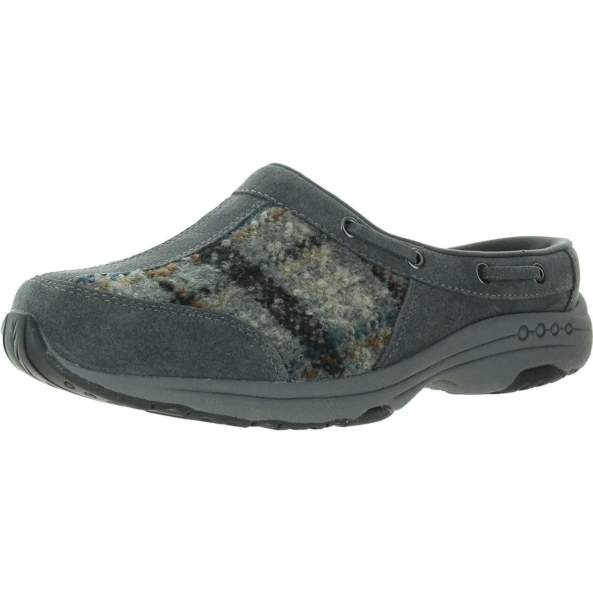 Womens Padded Insole Leather Mules