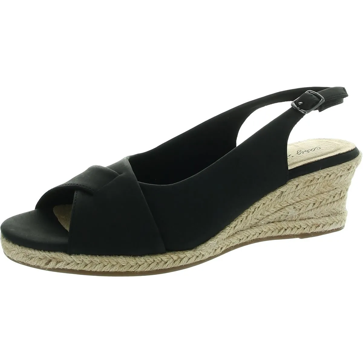 Womens Padded Insole Manmade Wedge Sandals