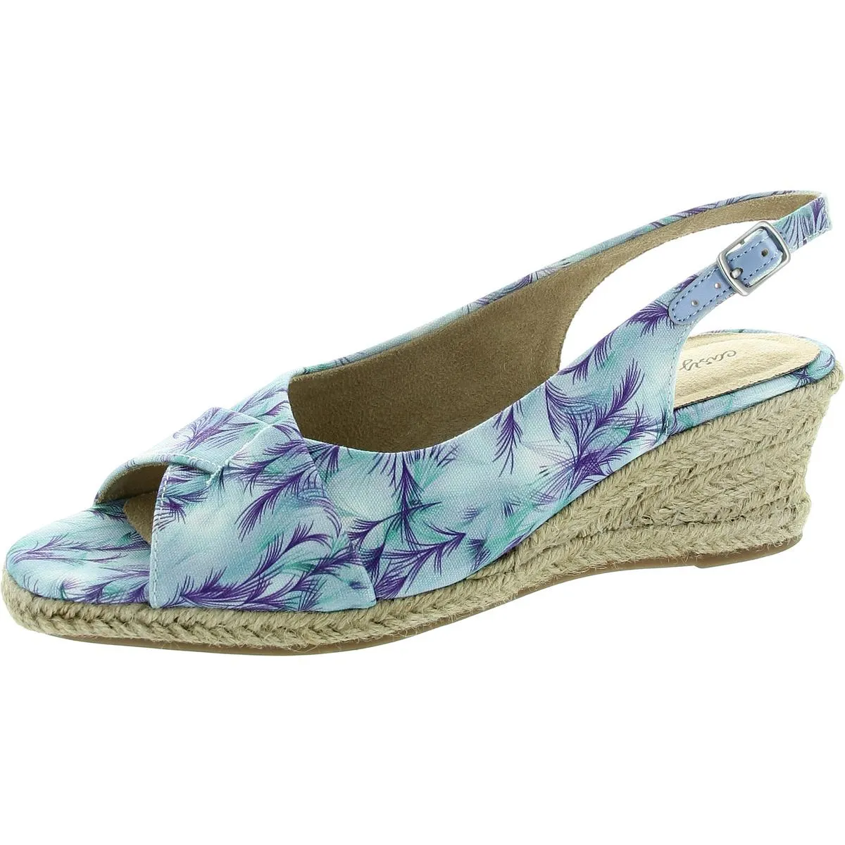 Womens Padded Insole Manmade Wedge Sandals