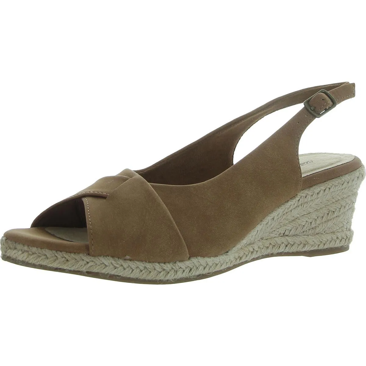 Womens Padded Insole Manmade Wedge Sandals