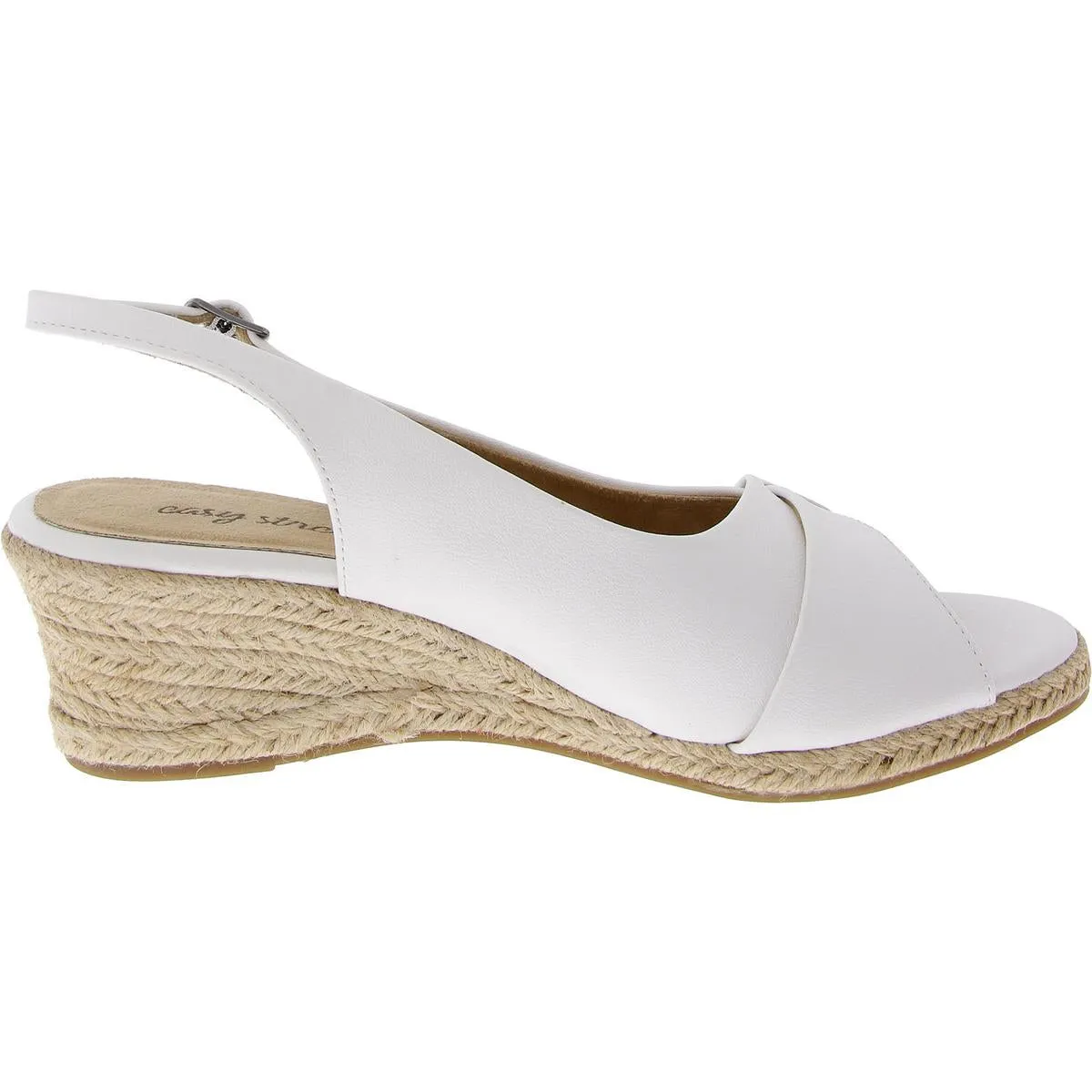 Womens Padded Insole Manmade Wedge Sandals