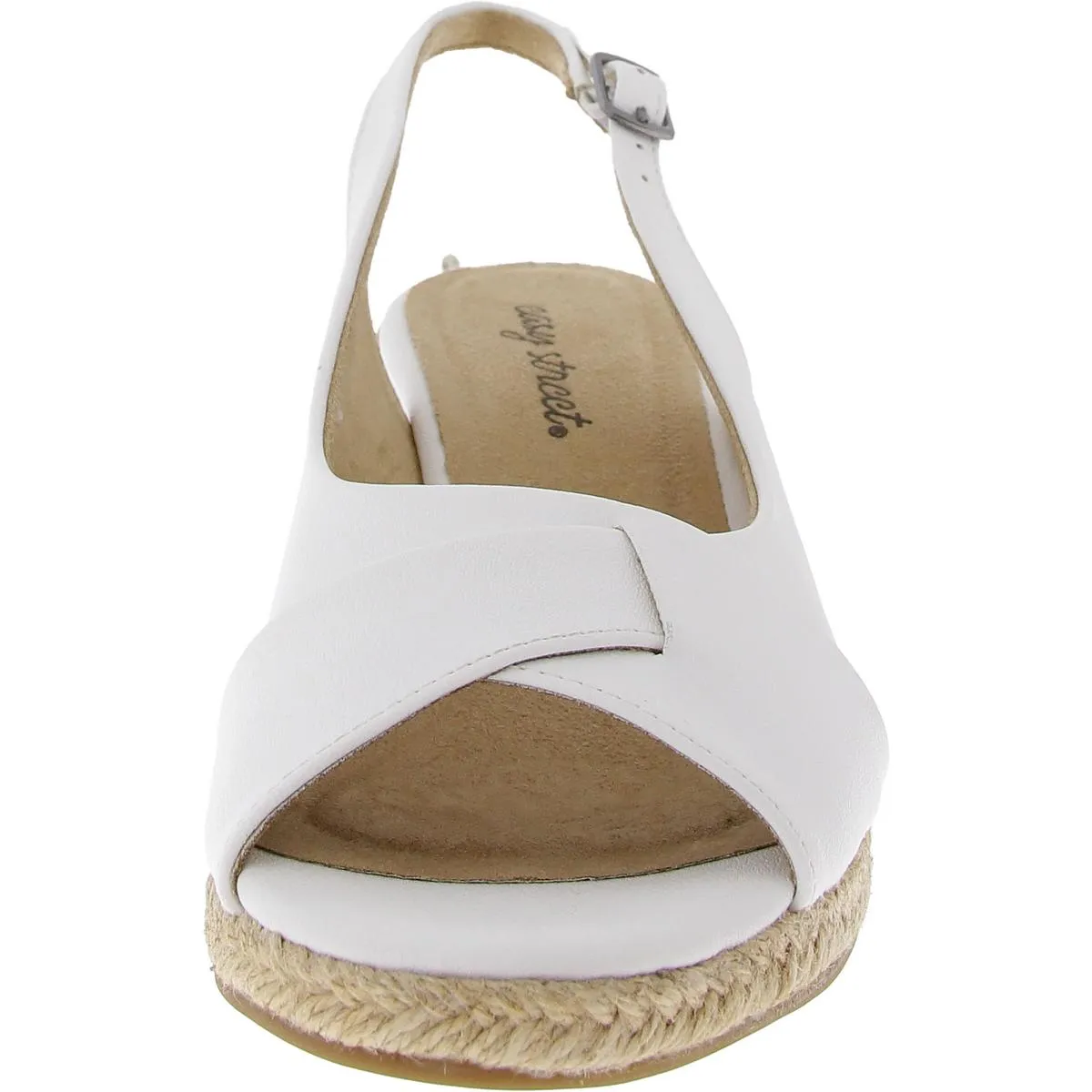 Womens Padded Insole Manmade Wedge Sandals