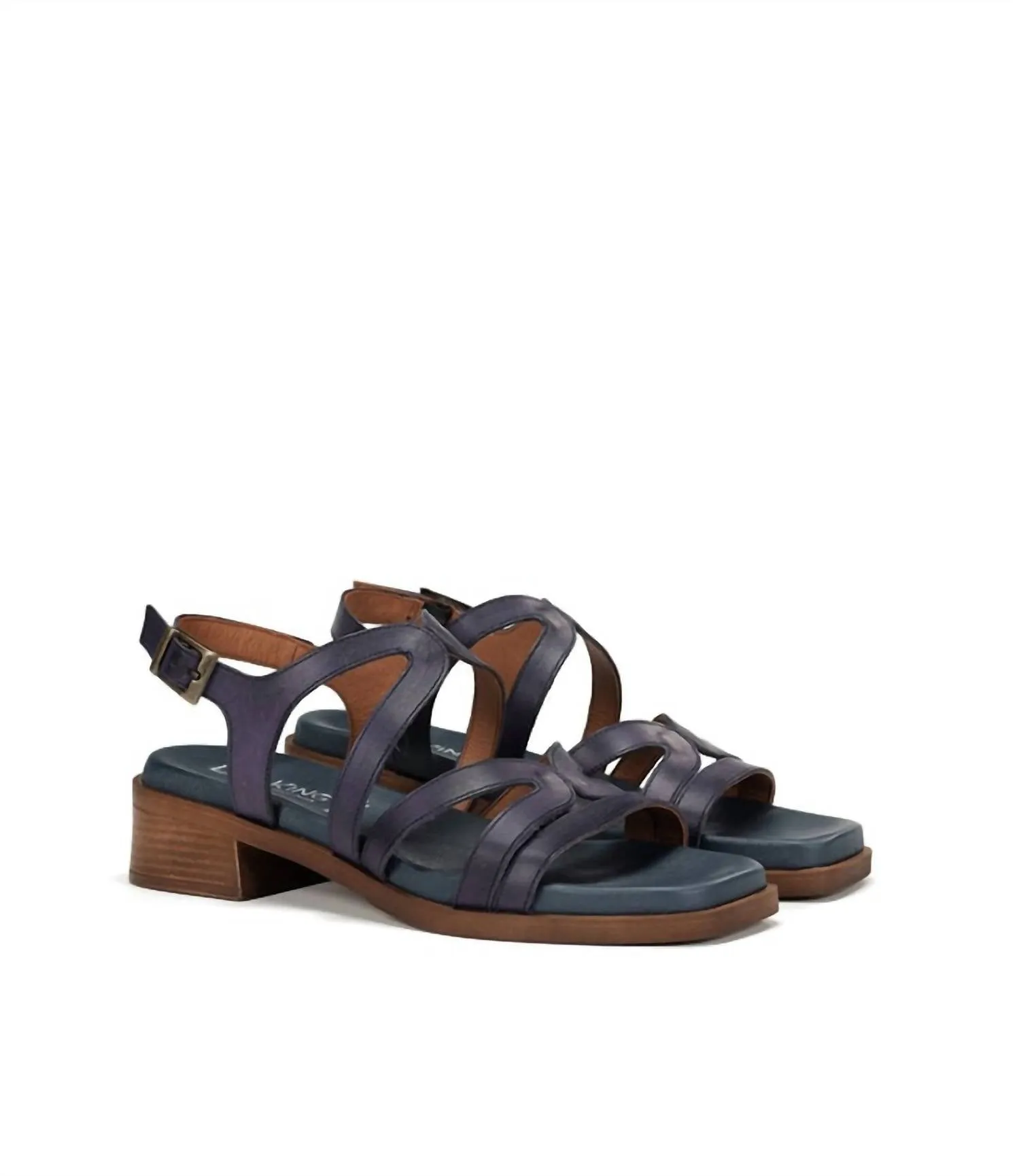 Women's Poleo Sandals In Texas Navy