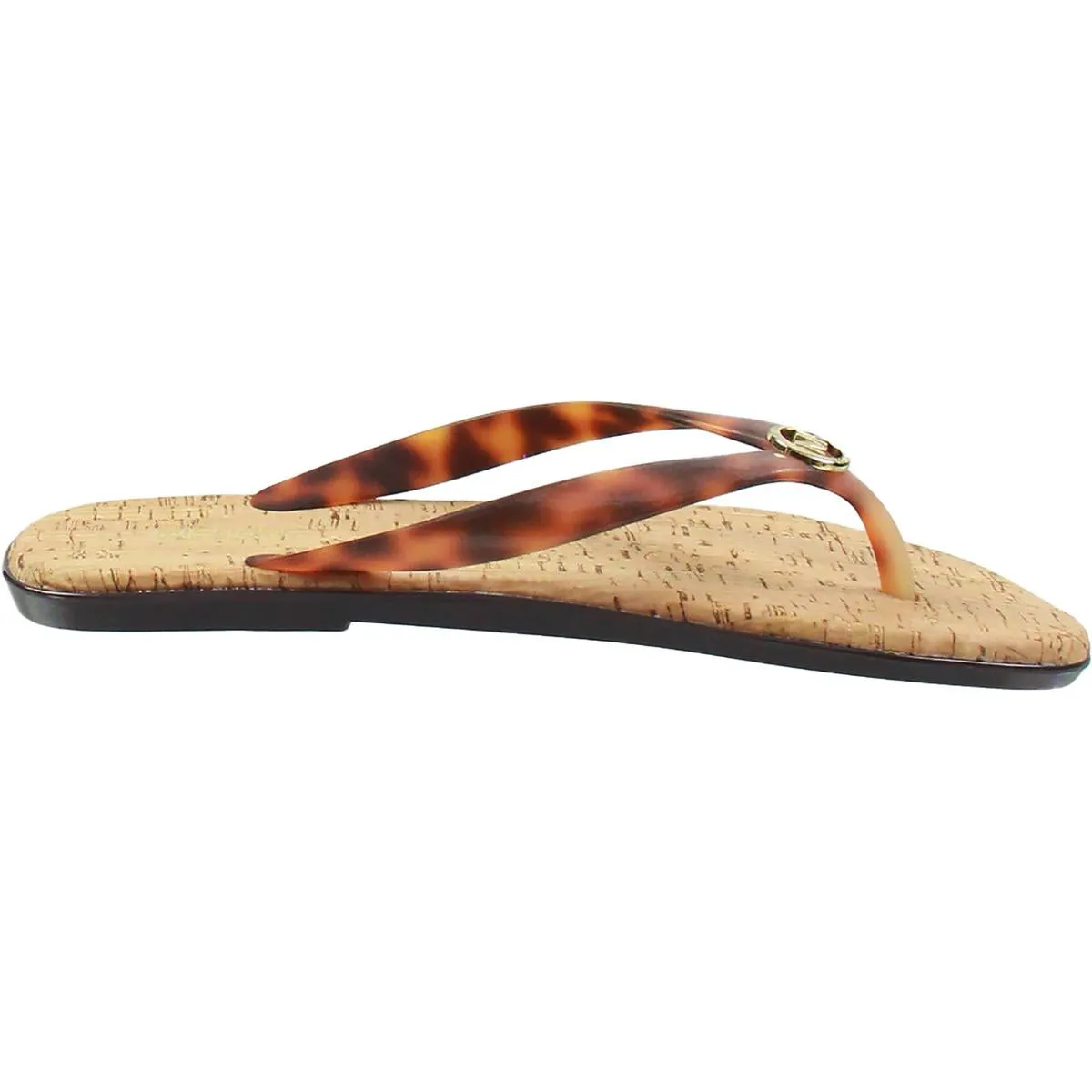 Womens Printed Man Made Thong Sandals