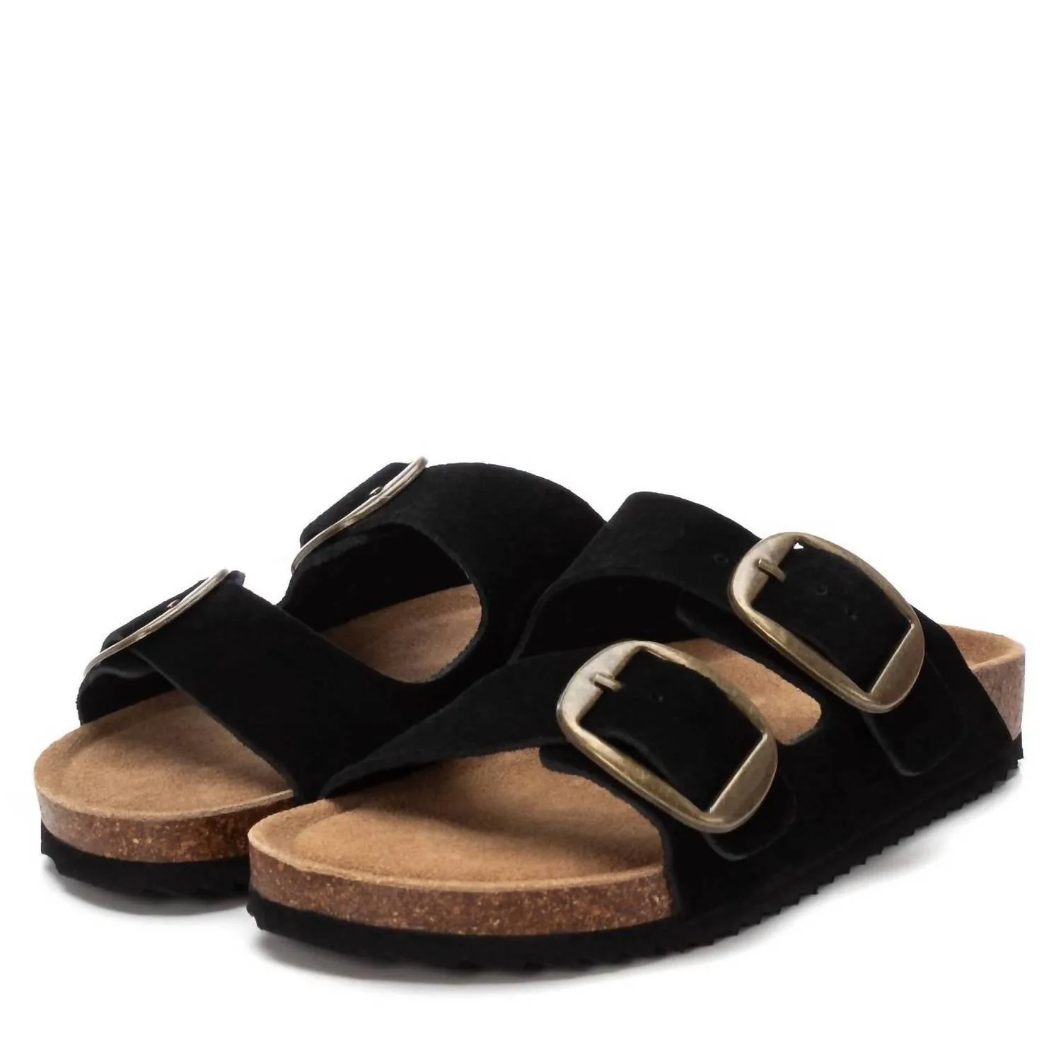 Women's Refresh Flat Sandals In Black