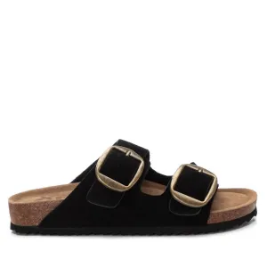 Women's Refresh Flat Sandals In Black