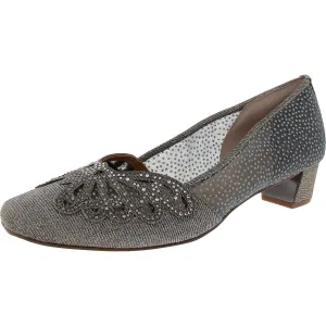 Womens Rhinestone Pumps