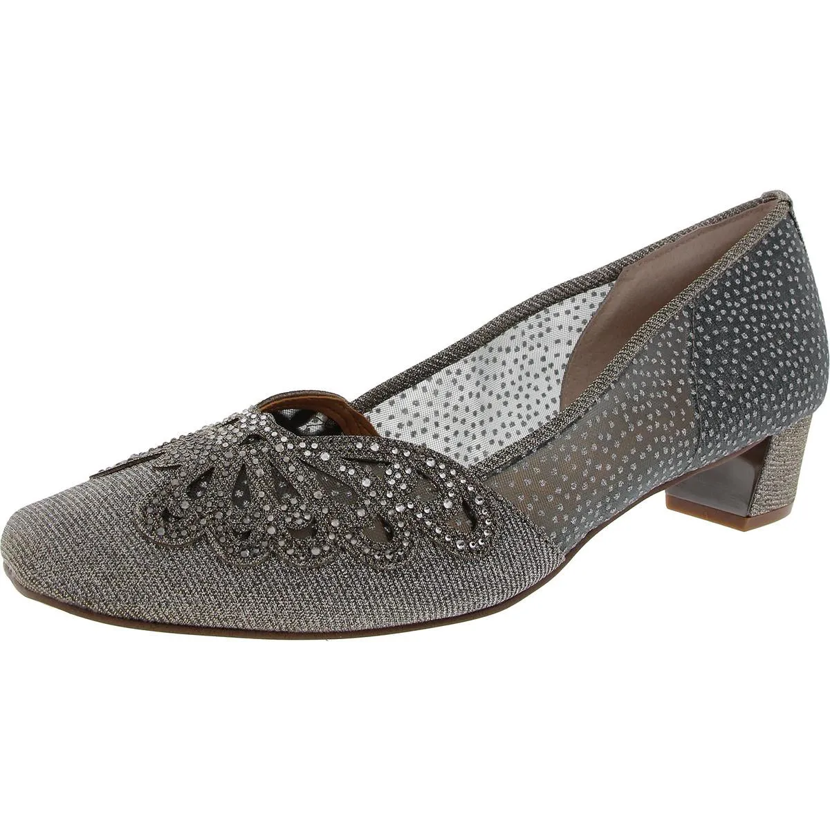 Womens Rhinestone Pumps