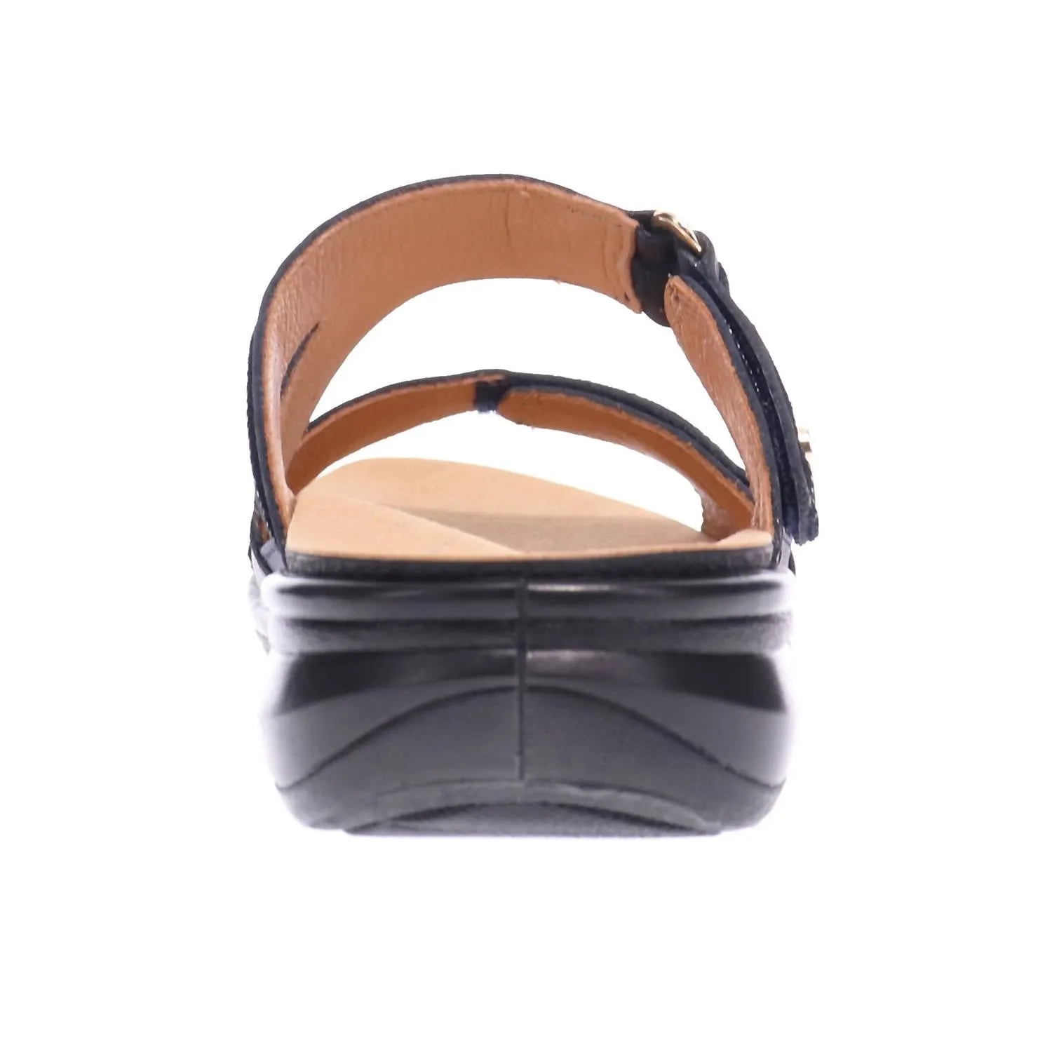 Women's Rio Slide Strap Sandals In Sapphire/navy Lizard