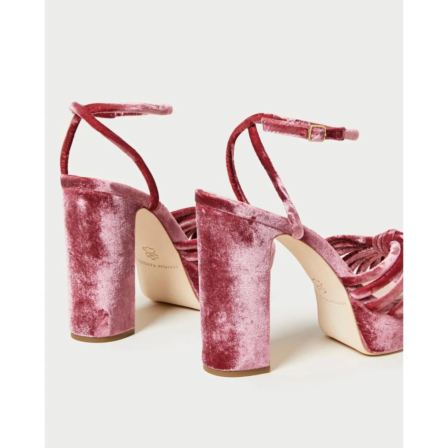 Women's Rivka Heeled Sandal In Rose