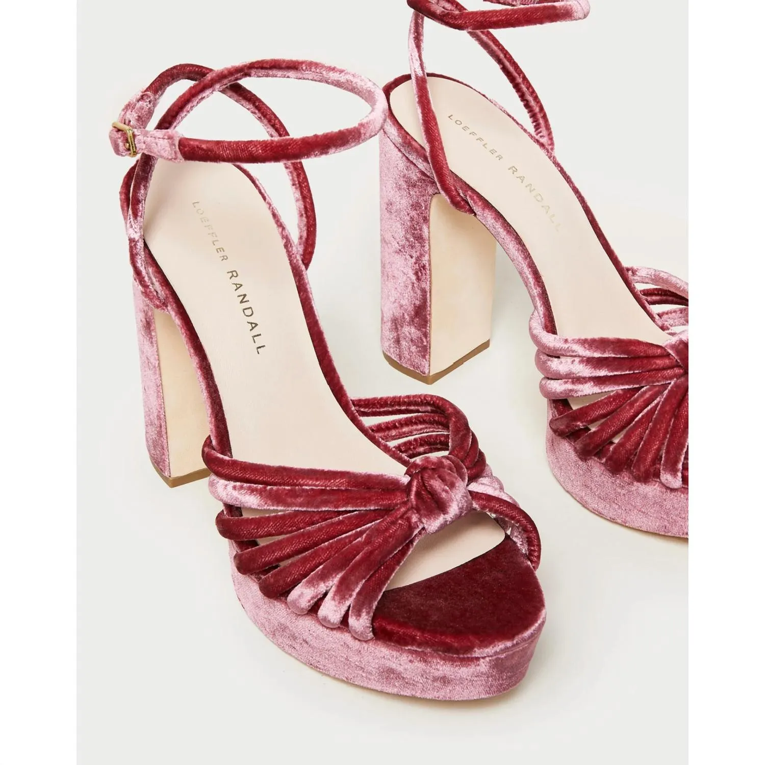 Women's Rivka Heeled Sandal In Rose