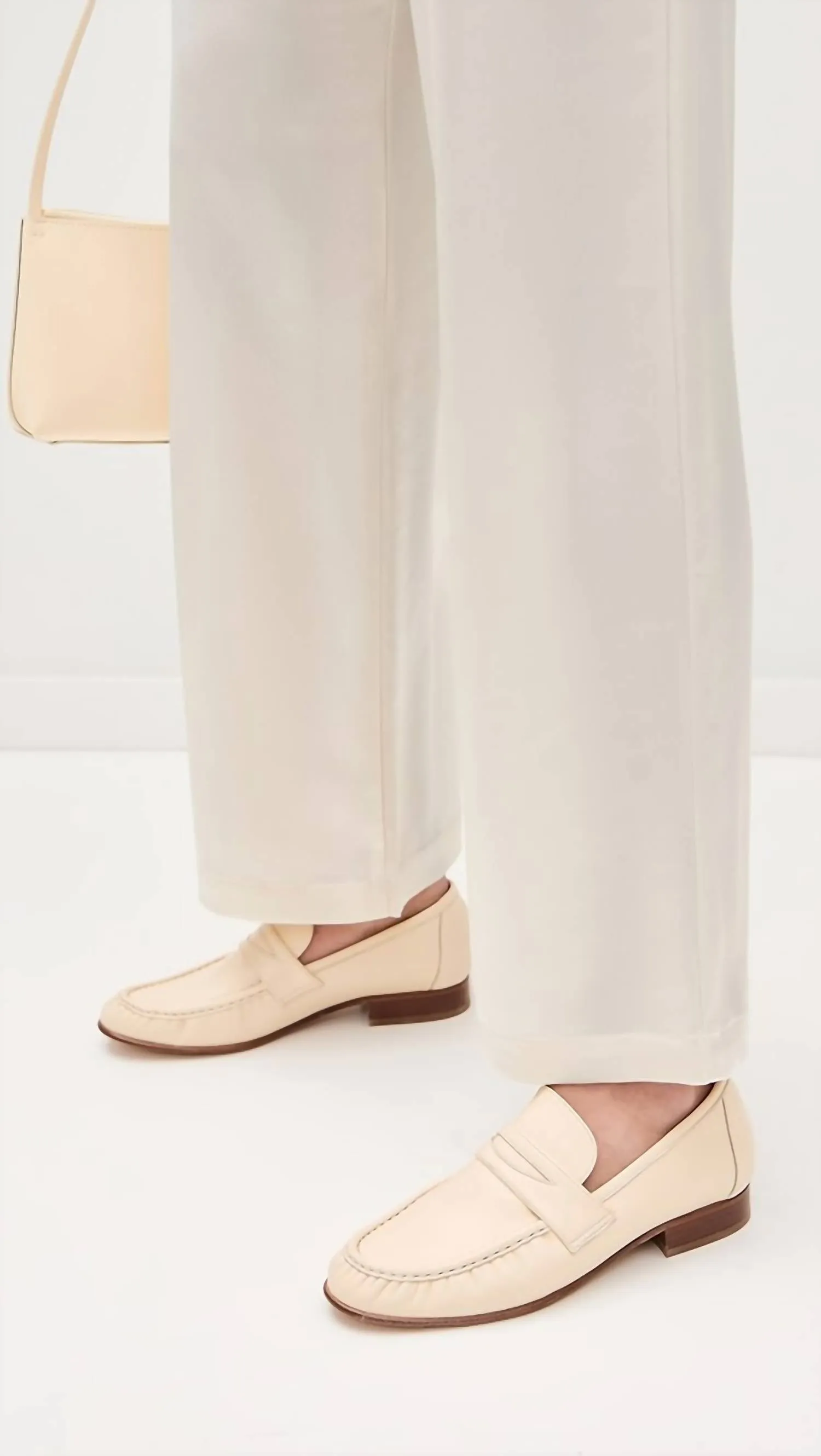 Women's Rouched Loafer In Jasmin