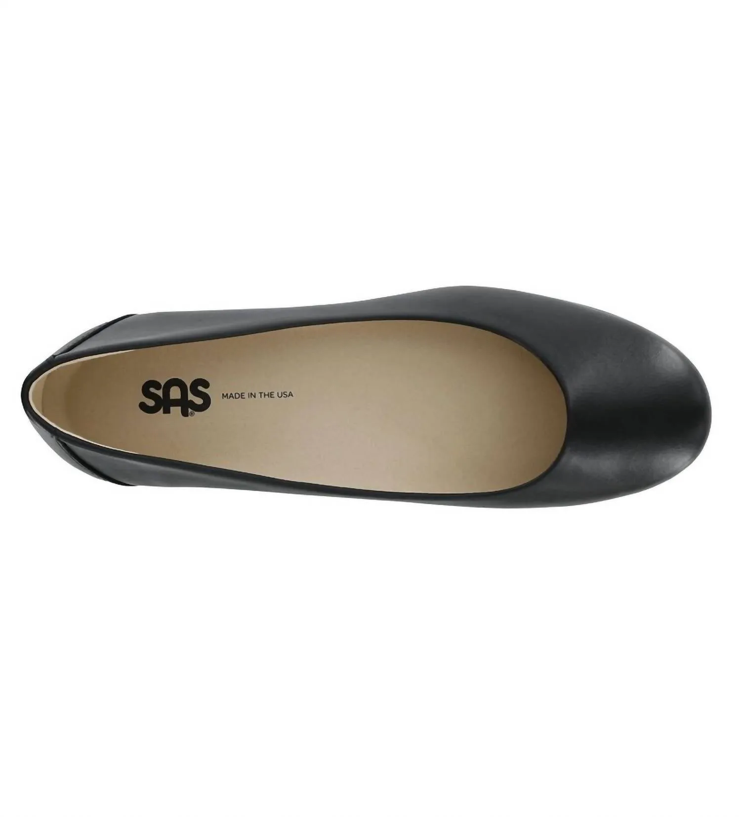 Women's Scenic Ballet Flat - Double Wide In Black
