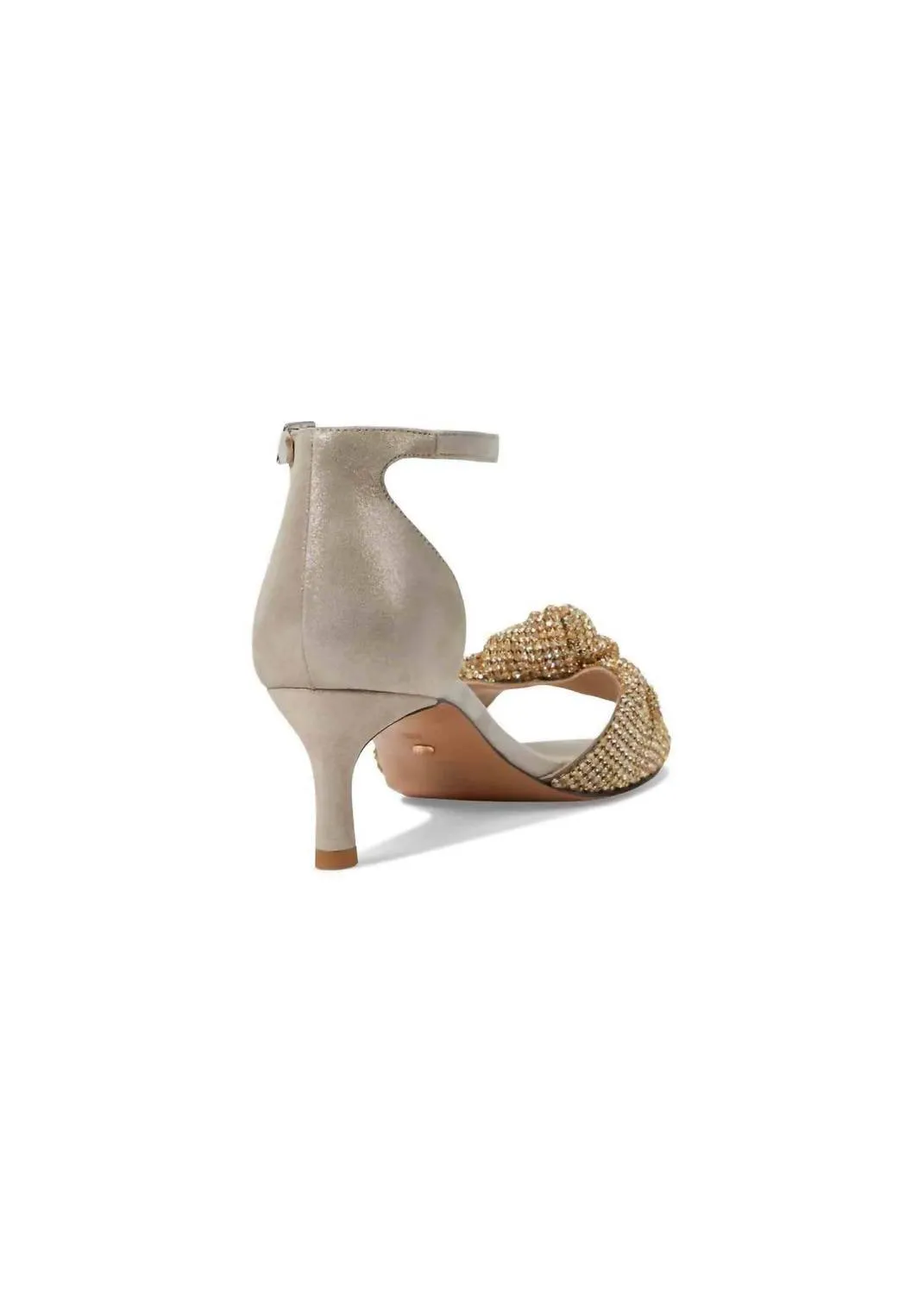 Women's Shaira Shimmer Heels In Taupe