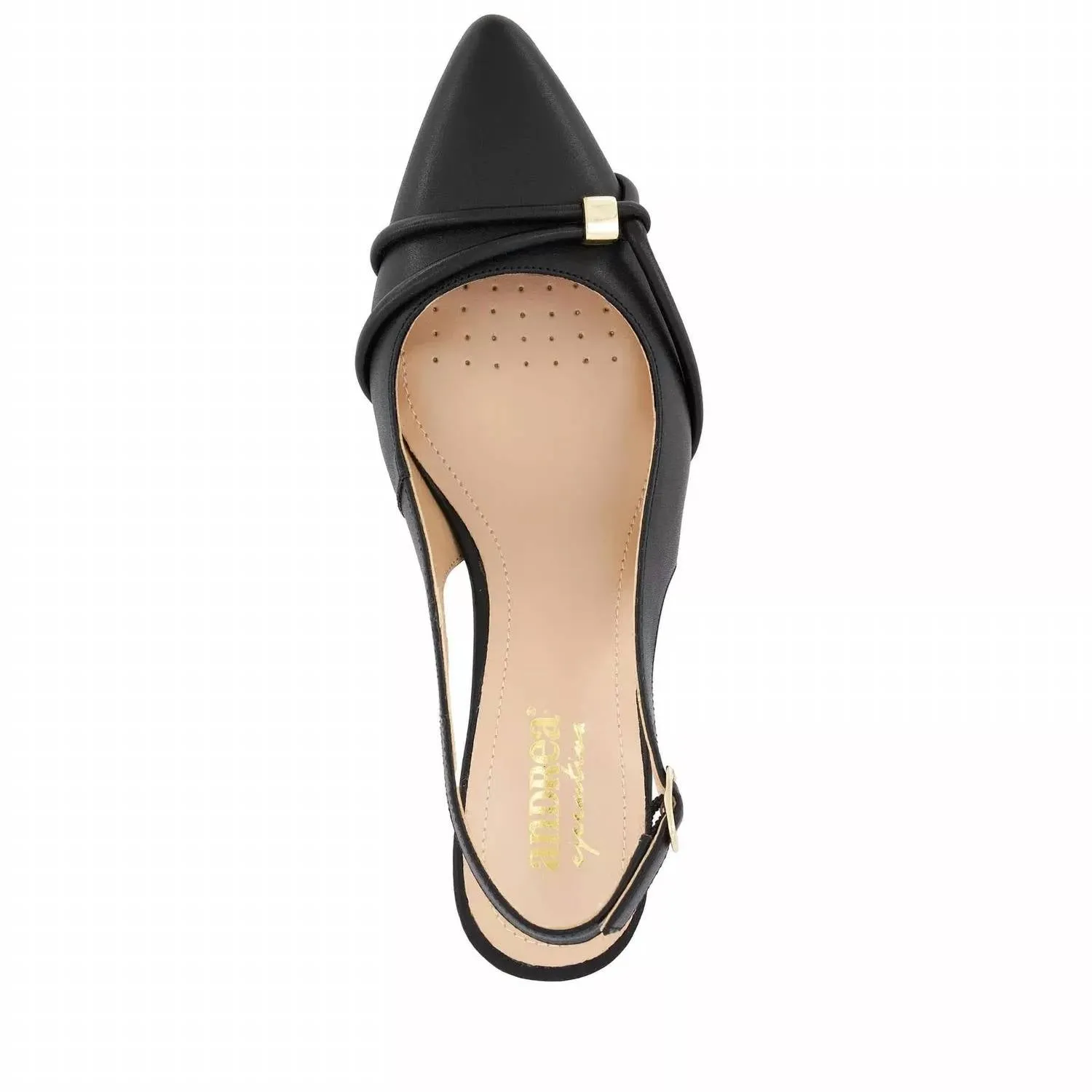 Women's Slingback Low Heel Pumps In Black