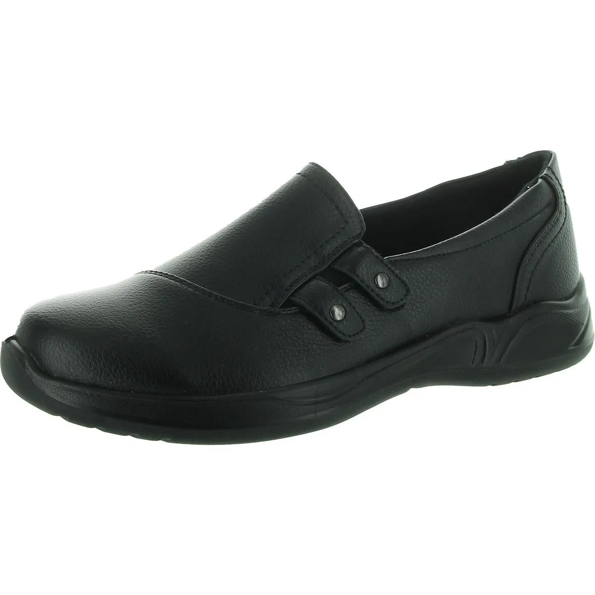 Womens Solid Man Made Flat Shoes