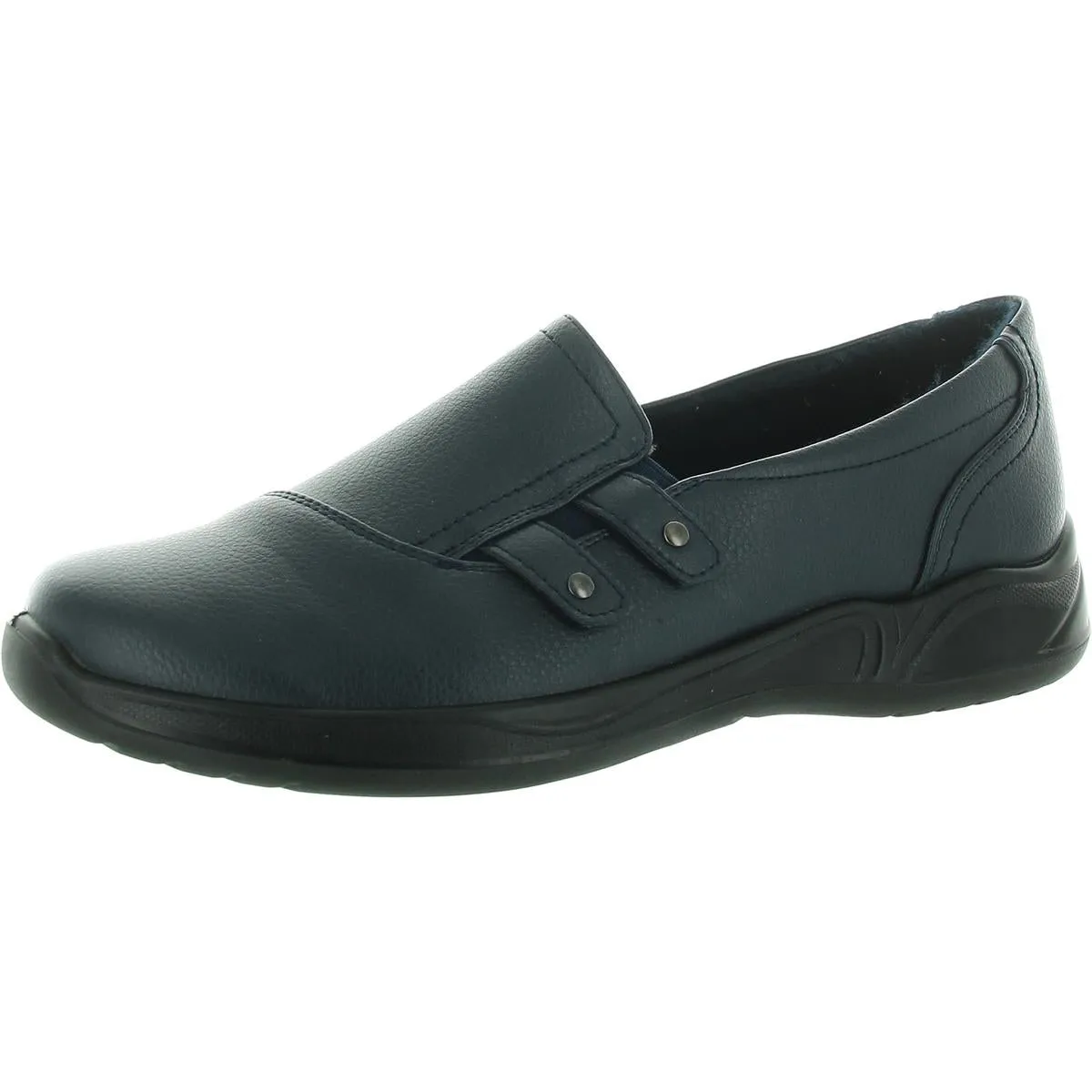 Womens Solid Man Made Flat Shoes