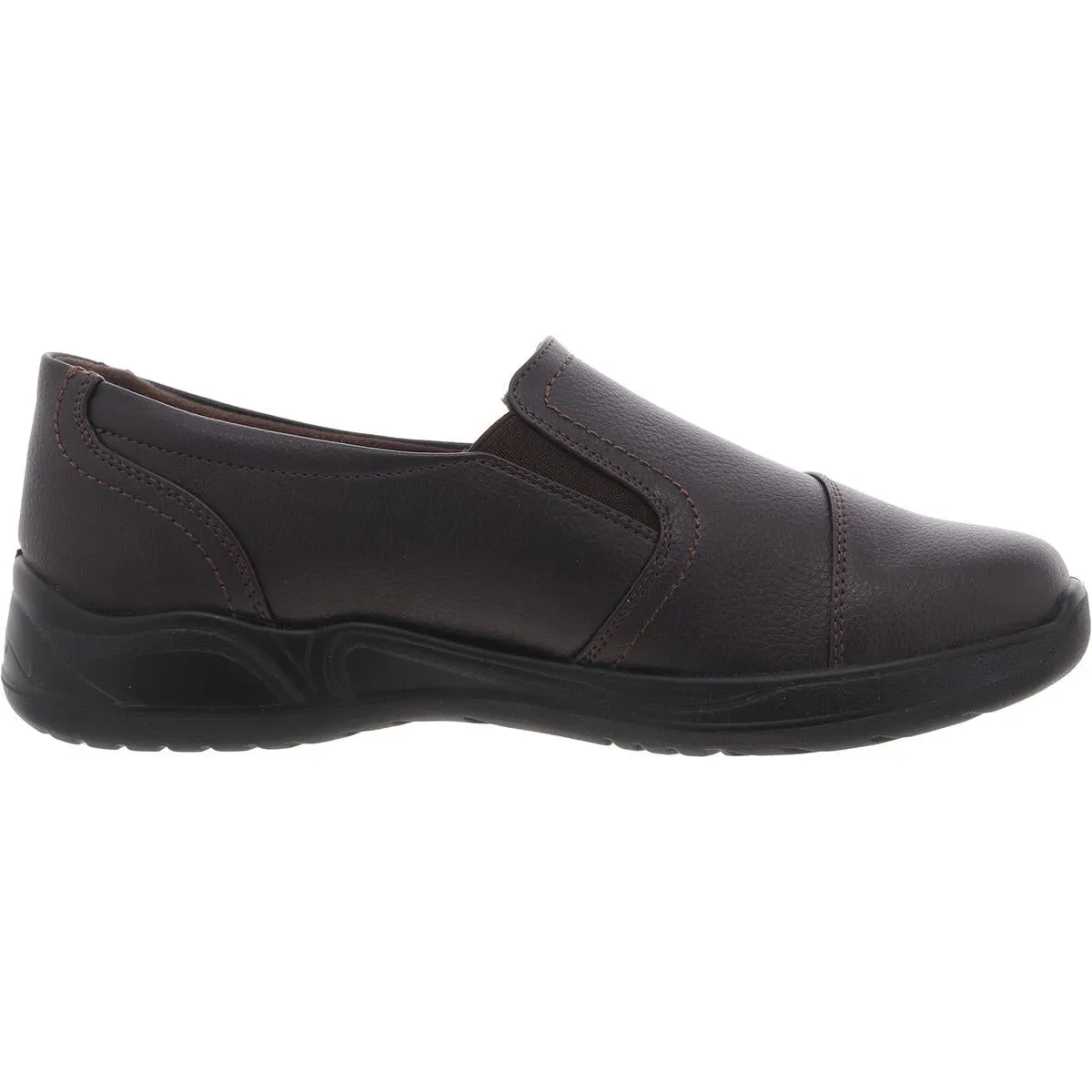 Womens Solid Man Made Flat Shoes
