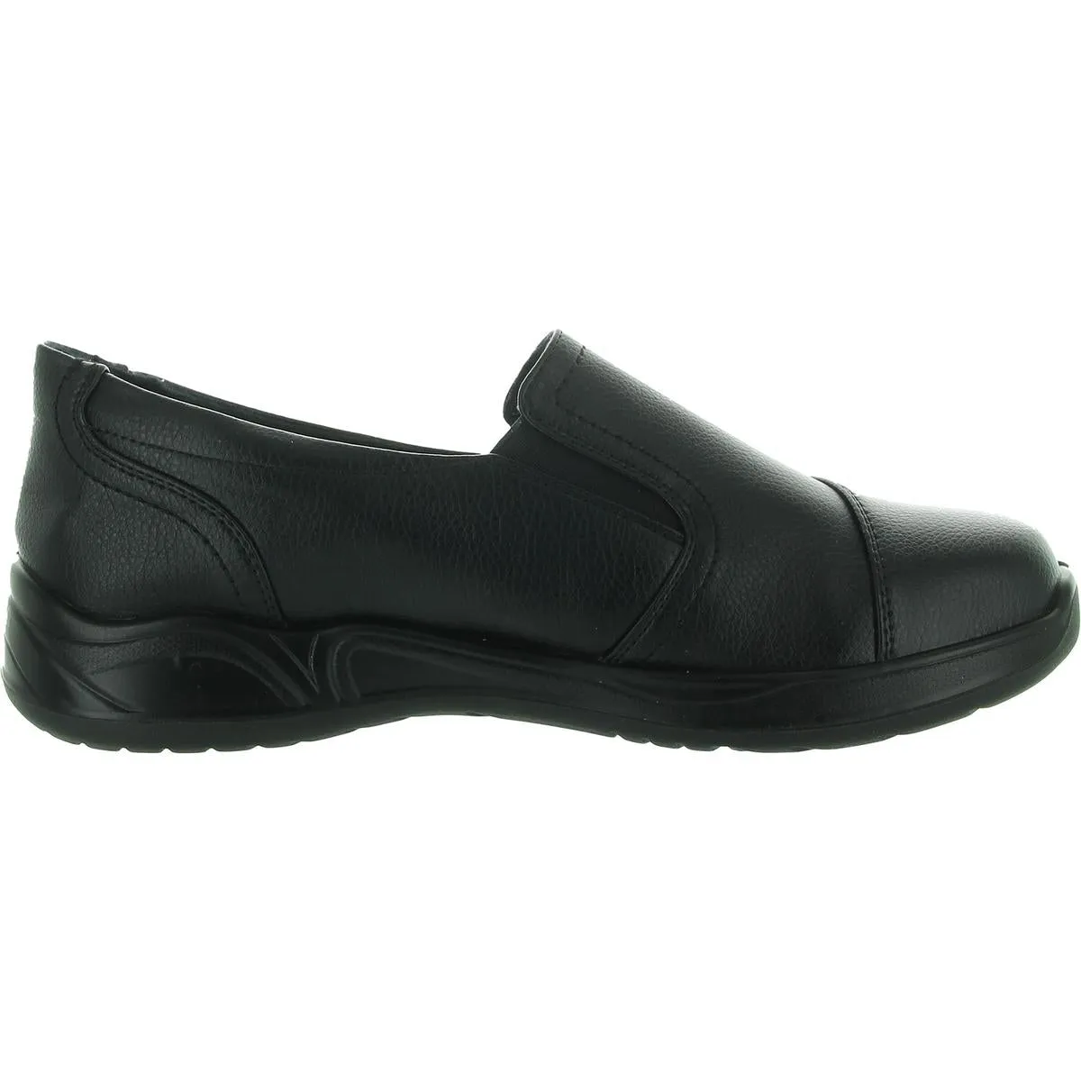 Womens Solid Man Made Flat Shoes