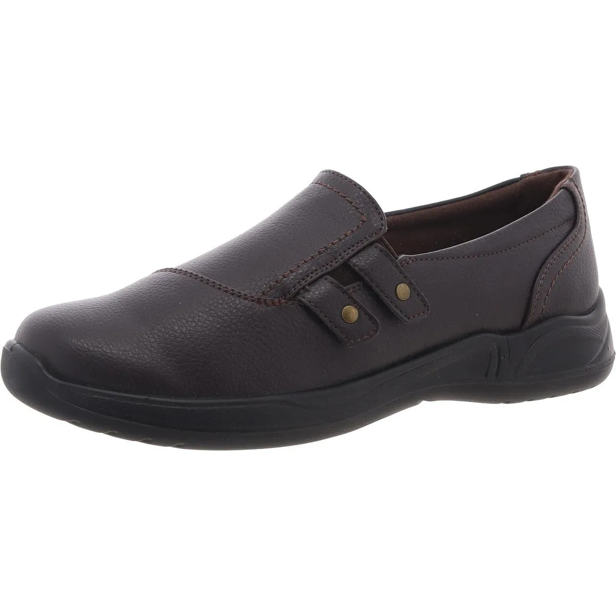 Womens Solid Man Made Flat Shoes