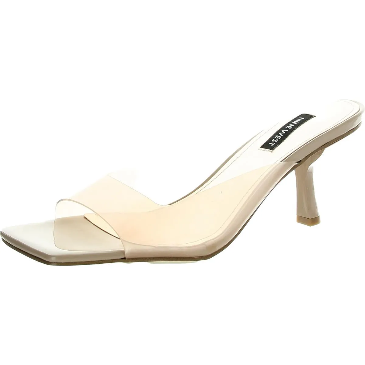 Womens Solid Man Made Heels