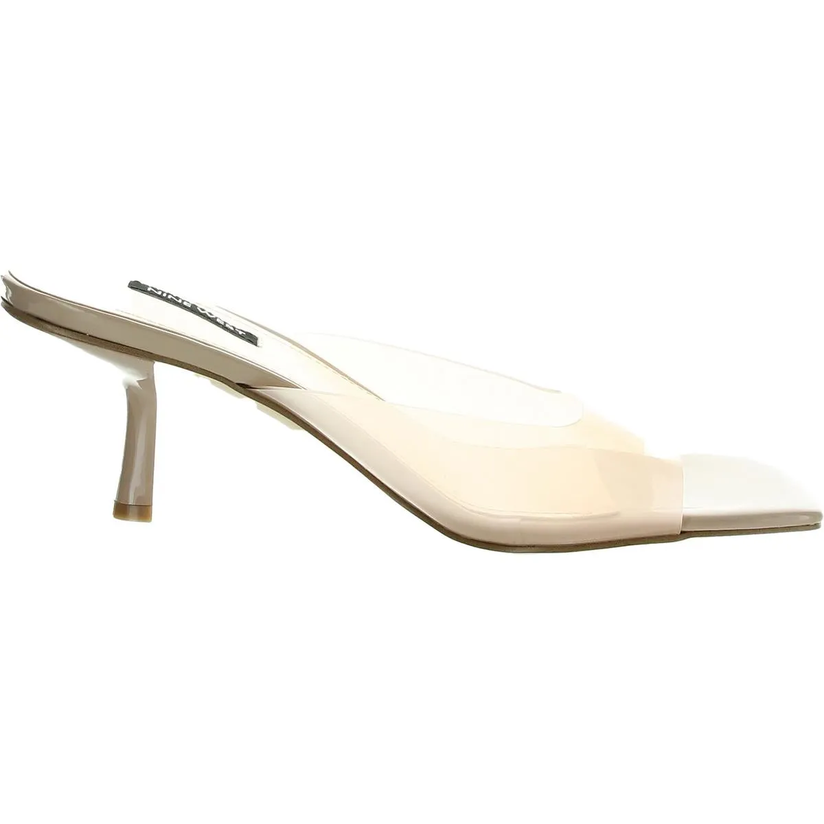 Womens Solid Man Made Heels