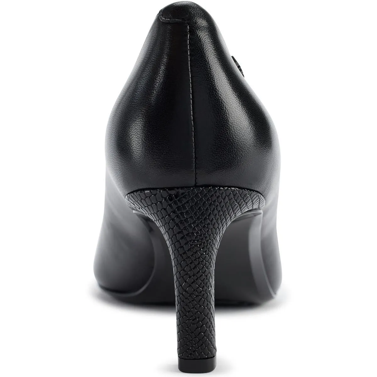 Womens Solid Man Made Pumps