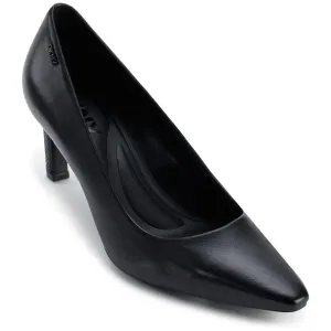 Womens Solid Man Made Pumps
