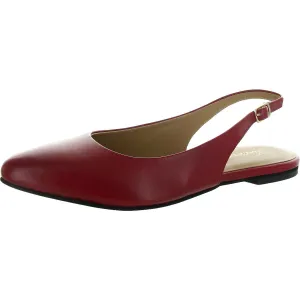 Womens Solid Slingbacks