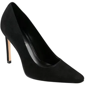 Womens Solid Suede Pumps