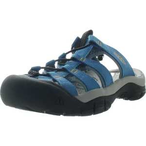 Womens Strappy Slide Sandals