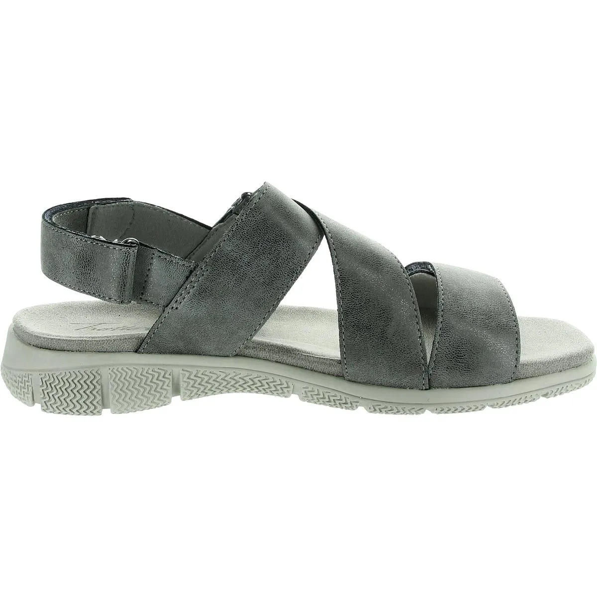 Womens Strappy Synthetic Ankle Strap