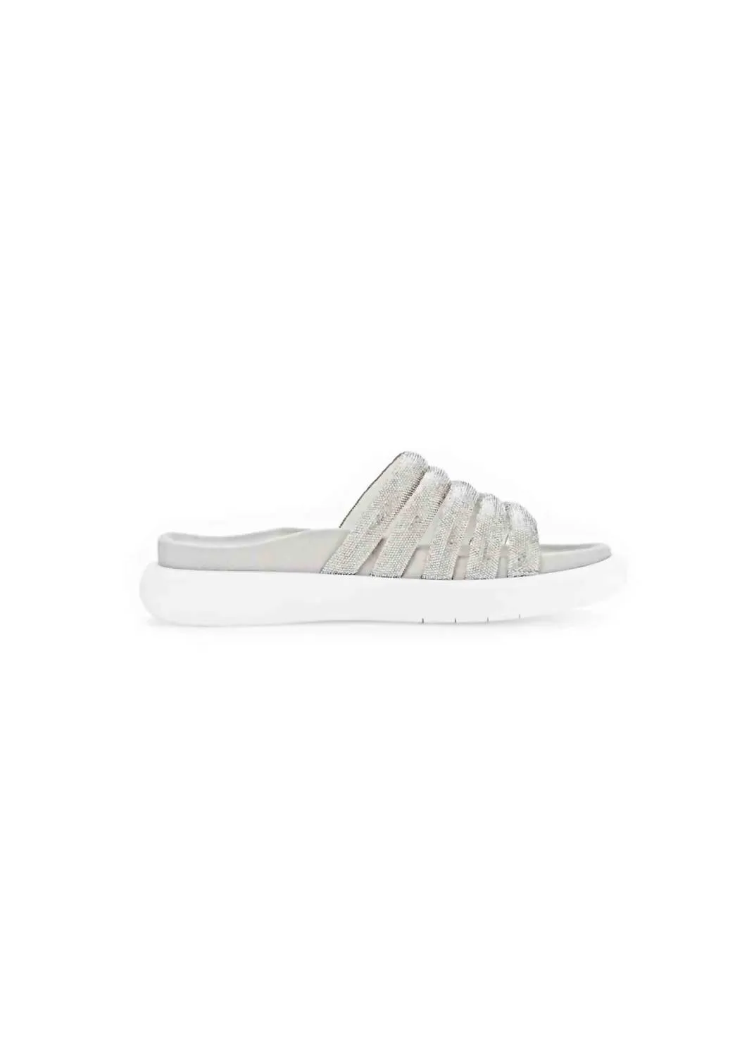 Women's Strass Sandal In Crystal