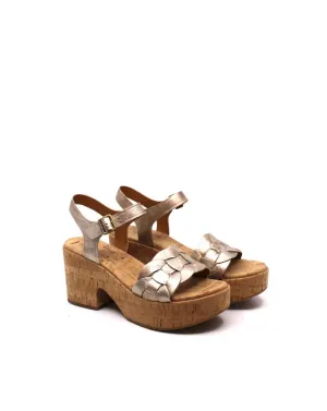 Women's Tatiana Sandal In Light Gold Panna Cotta