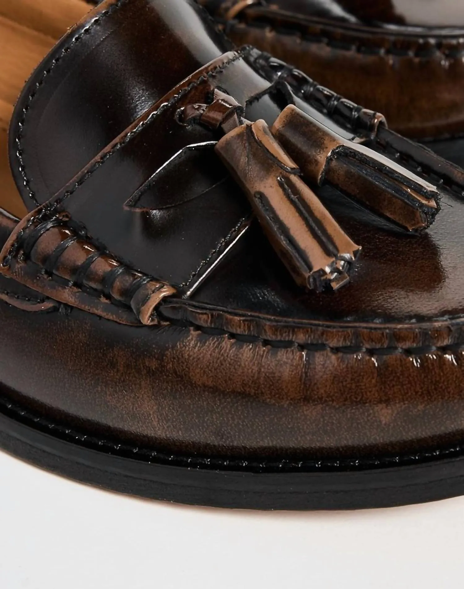 Women's Terrane Brushed Leather Loafers In Nutmeg Brown