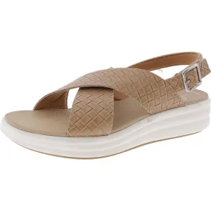 Womens Textured Wedge Sandals