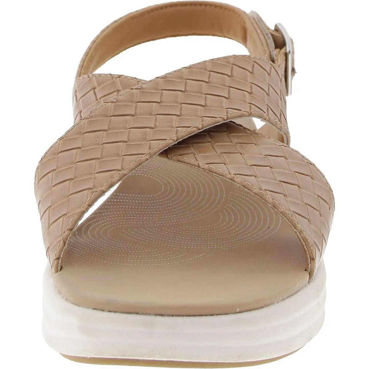 Womens Textured Wedge Sandals