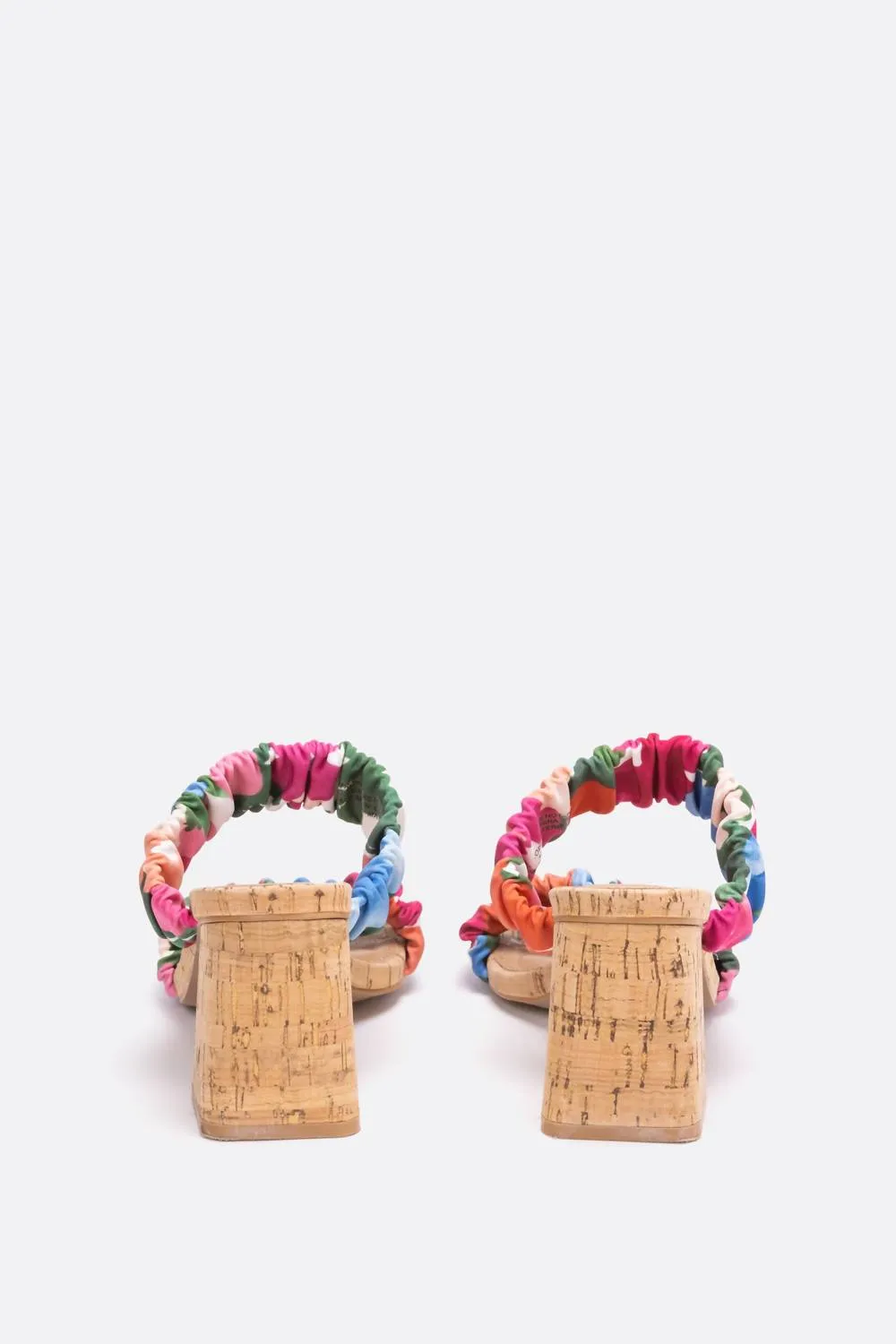 Women's Tropic Like It's Hot Rouched Strap Heel In Floral