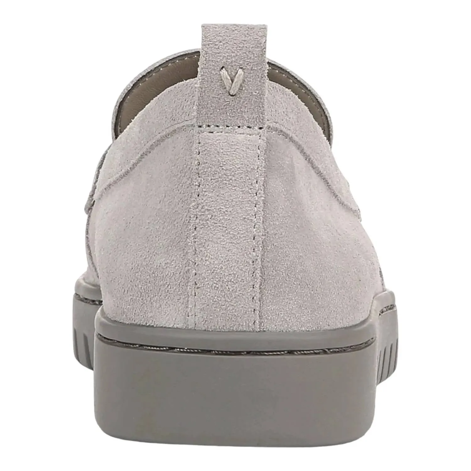 Women's Uptown Penny Loafers In Grey Suede